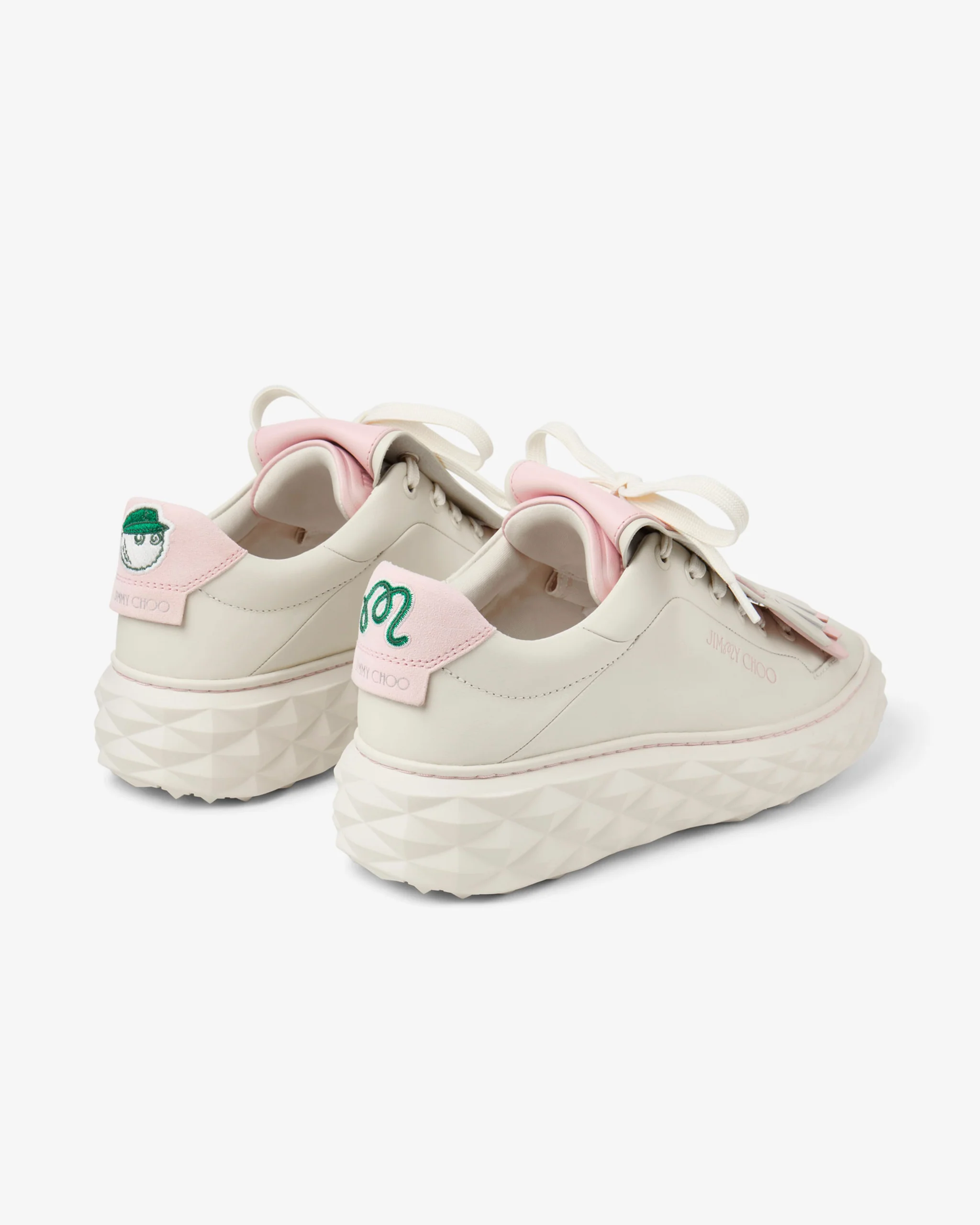 JIMMY CHOO X MALBON WOMENS DIAMOND GOLF SHOE - Image 7