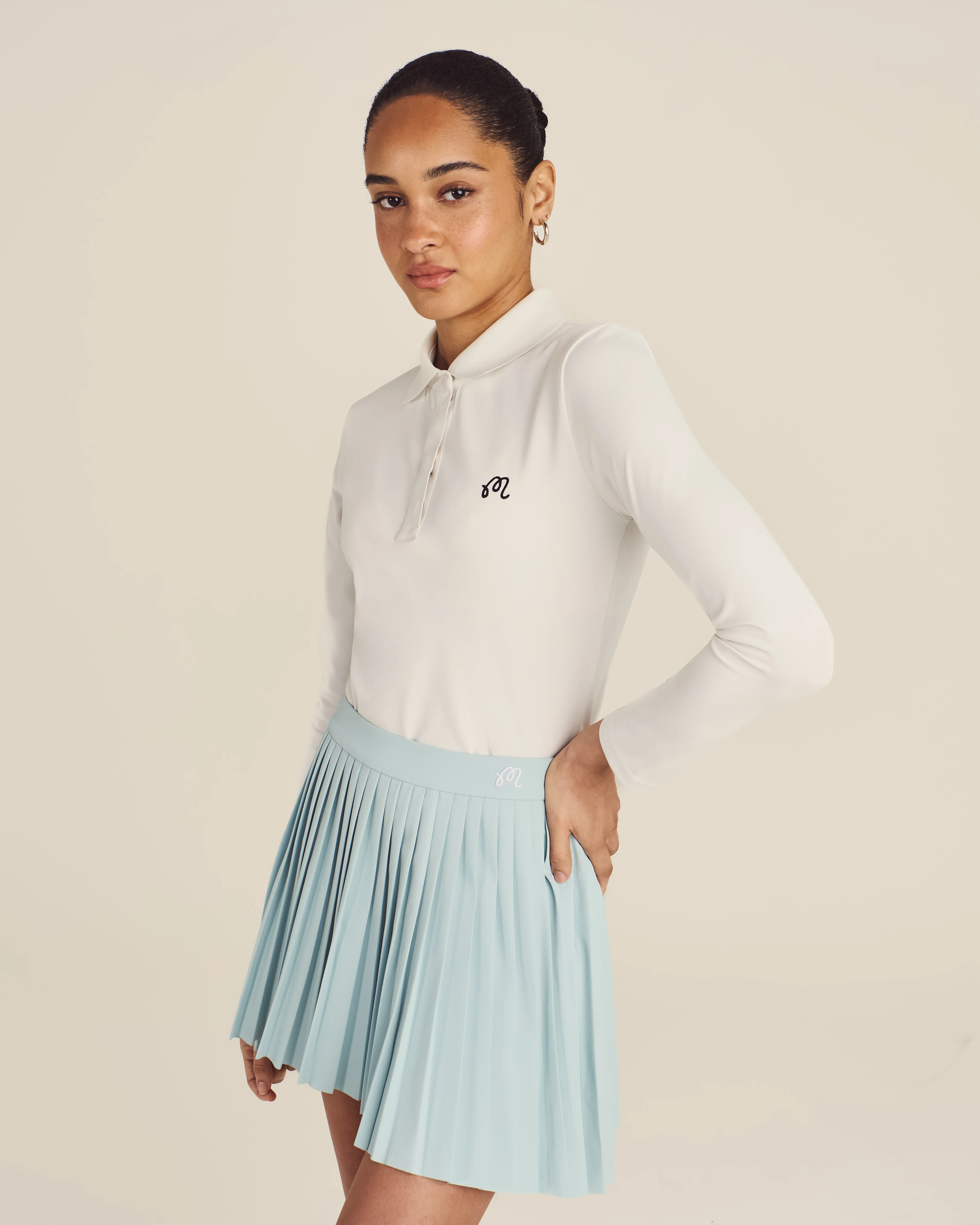VENUS LONG SLEEVE POLO - Image 4
